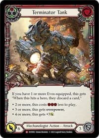 Terminator Tank - Bright Lights - Flesh and Blood TCG card