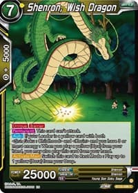 Shenron, Wish Dragon - Critical Blow - Dragon Ball Super: Masters card