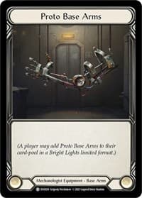 Proto Base Arms - Bright Lights - Flesh and Blood TCG card