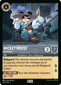 Mickey Mouse - Musketeer - Disney Lorcana Promo Cards - Disney Lorcana card