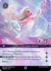 Elsa - Spirit of Winter (Enchanted) - The First Chapter - Disney Lorcana card