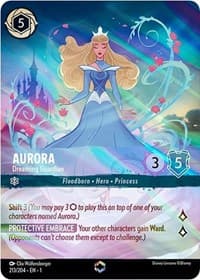 Aurora - Dreaming Guardian (Enchanted) - The First Chapter - Disney Lorcana card