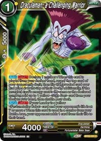 Draculaman, a Challenging Warrior - Critical Blow - Dragon Ball Super: Masters card