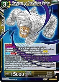 Bandages, a Challenging Warrior - Critical Blow - Dragon Ball Super: Masters card