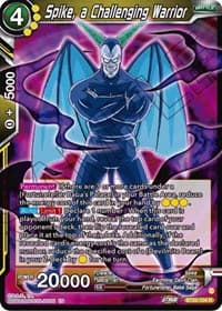 Spike, a Challenging Warrior - Critical Blow - Dragon Ball Super: Masters card