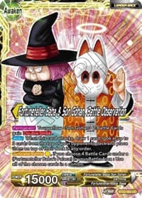 Fortuneteller Baba // Fortuneteller Baba & Son Gohan, Battle Observation - Critical Blow - Dragon Ball Super: Masters card