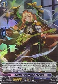 Steam Performer, Tougue (Foil) - D Promo Cards - Cardfight Vanguard card