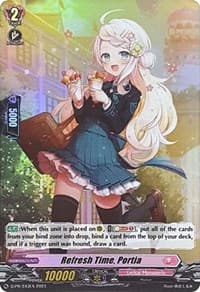 Refresh Time, Portia (Foil) - D Promo Cards - Cardfight Vanguard card
