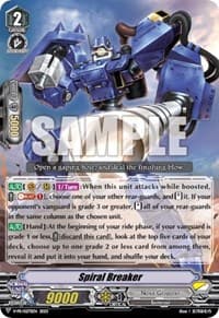 Spiral Breaker - V Promo Cards - Cardfight Vanguard card