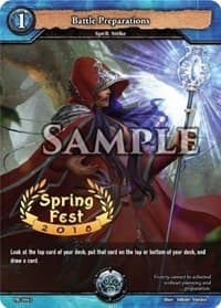 Battle Preparations (Spring Fest 2018) - PR Cards - Dragoborne card
