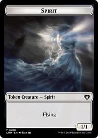 Spirit (0010) // Construct (0042) Double-Sided Token - Commander Masters - Magic: The Gathering card