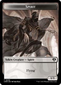 Spirit (0039) // Assassin Double-Sided Token - Commander Masters - Magic: The Gathering card