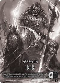 Exploit Empathy (Box Topper) - Wicked Prophecy [Wave 1] (eBay Gen Con Exclusive) - Kryptik TCG card