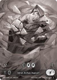 Adriel, Archaic Aspirant (Box Topper) - Wicked Prophecy [Wave 1] (eBay Gen Con Exclusive) - Kryptik TCG card
