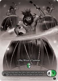 Litha, Ritual of Summer (Box Topper) - Wicked Prophecy [Wave 1] (eBay Gen Con Exclusive) - Kryptik TCG card
