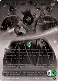 Litha, Ritual of Summer (Silver Kryptik Language) - Wicked Prophecy [Wave 1] (eBay Gen Con Exclusive) - Kryptik TCG card