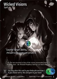 Wicked Visions - Wicked Prophecy [Wave 1] (eBay Gen Con Exclusive) - Kryptik TCG card