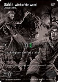 Dahlia, Witch of the Wood - Wicked Prophecy [Wave 1] (eBay Gen Con Exclusive) - Kryptik TCG card