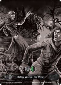 Dahlia, Witch of the Wood (Box Topper) - Wicked Prophecy [Wave 1] (eBay Gen Con Exclusive) - Kryptik TCG card