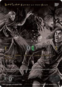 Dahlia, Witch of the Wood (Gold Kryptik Language) - Wicked Prophecy [Wave 1] (eBay Gen Con Exclusive) - Kryptik TCG card