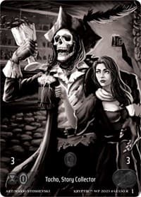 Tocho, Story Collector (Box Topper) - Wicked Prophecy [Wave 1] (eBay Gen Con Exclusive) - Kryptik TCG card