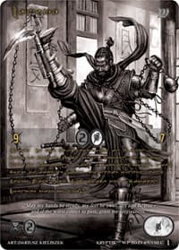 Manute (Gold Kryptik Language) - Wicked Prophecy [Wave 1] (eBay Gen Con Exclusive) - Kryptik TCG card