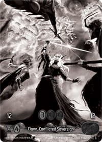Fionn, Conflicted Sovereign (Box Topper) - Wicked Prophecy [Wave 1] (eBay Gen Con Exclusive) - Kryptik TCG card