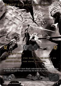 Fionn, Conflicted Sovereign (Gold Kryptik Language) - Wicked Prophecy [Wave 1] (eBay Gen Con Exclusive) - Kryptik TCG card