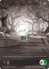 Dormant Passion (Gold Kryptik Language) - Wicked Prophecy [Wave 1] (eBay Gen Con Exclusive) - Kryptik TCG card