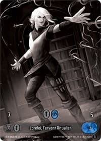 Lorelei, Fervent Ritualist (Box Topper) - Wicked Prophecy [Wave 1] (eBay Gen Con Exclusive) - Kryptik TCG card