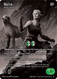 Norra - Wicked Prophecy [Wave 1] (eBay Gen Con Exclusive) - Kryptik TCG card
