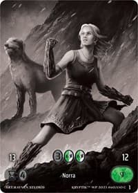 Norra (Box Topper) - Wicked Prophecy [Wave 1] (eBay Gen Con Exclusive) - Kryptik TCG card