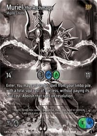 Muriel, the Archmage - Wicked Prophecy [Wave 1] (eBay Gen Con Exclusive) - Kryptik TCG card