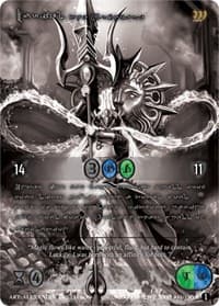 Muriel, the Archmage (Silver Kryptik Language) - Wicked Prophecy [Wave 1] (eBay Gen Con Exclusive) - Kryptik TCG card