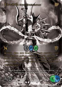 Muriel, the Archmage (Gold Kryptik Language) - Wicked Prophecy [Wave 1] (eBay Gen Con Exclusive) - Kryptik TCG card