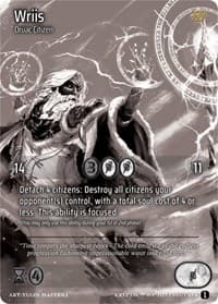 Wriis - Wicked Prophecy [Wave 1] (eBay Gen Con Exclusive) - Kryptik TCG card