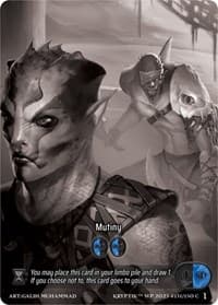 Mutiny (Box Topper) - Wicked Prophecy [Wave 1] (eBay Gen Con Exclusive) - Kryptik TCG card