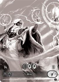 Wriis (Box Topper) - Wicked Prophecy [Wave 1] (eBay Gen Con Exclusive) - Kryptik TCG card