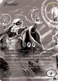 Wriis (Silver Kryptik Language) - Wicked Prophecy [Wave 1] (eBay Gen Con Exclusive) - Kryptik TCG card