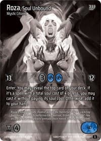 Roza, Soul Unbound - Wicked Prophecy [Wave 1] (eBay Gen Con Exclusive) - Kryptik TCG card