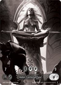 Helen, Contested Soul (Box Topper) - Wicked Prophecy [Wave 1] (eBay Gen Con Exclusive) - Kryptik TCG card