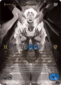 Roza, Soul Unbound (Gold Kryptik Language) - Wicked Prophecy [Wave 1] (eBay Gen Con Exclusive) - Kryptik TCG card