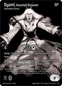 Dyami, Haunted Dreamer - Wicked Prophecy [Wave 1] (eBay Gen Con Exclusive) - Kryptik TCG card