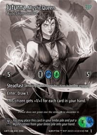 Juturna, Mystic Queen - Wicked Prophecy [Wave 1] (eBay Gen Con Exclusive) - Kryptik TCG card