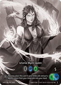Juturna, Mystic Queen (Box Topper) - Wicked Prophecy [Wave 1] (eBay Gen Con Exclusive) - Kryptik TCG card