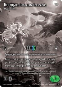 Kerrigan, Desperate Crescendo - Wicked Prophecy [Wave 1] (eBay Gen Con Exclusive) - Kryptik TCG card