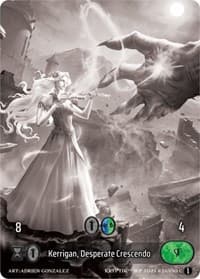 Kerrigan, Desperate Crescendo (Box Topper) - Wicked Prophecy [Wave 1] (eBay Gen Con Exclusive) - Kryptik TCG card