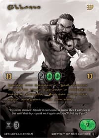 Allfury (Gold Kryptik Language) - Wicked Prophecy [Wave 1] (eBay Gen Con Exclusive) - Kryptik TCG card