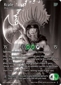 Kralle - Wicked Prophecy [Wave 1] (eBay Gen Con Exclusive) - Kryptik TCG card