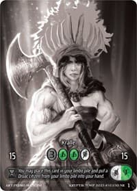 Kralle (Box Topper) - Wicked Prophecy [Wave 1] (eBay Gen Con Exclusive) - Kryptik TCG card